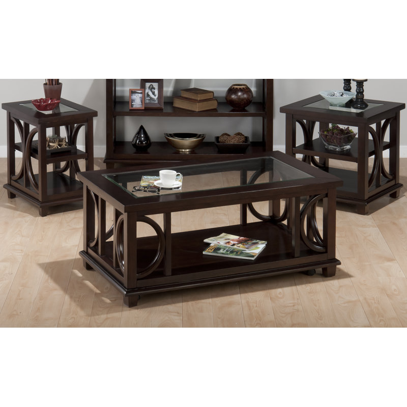 World Menagerie Arnemuiden 3 Piece Coffee Table Set & Reviews Wayfair